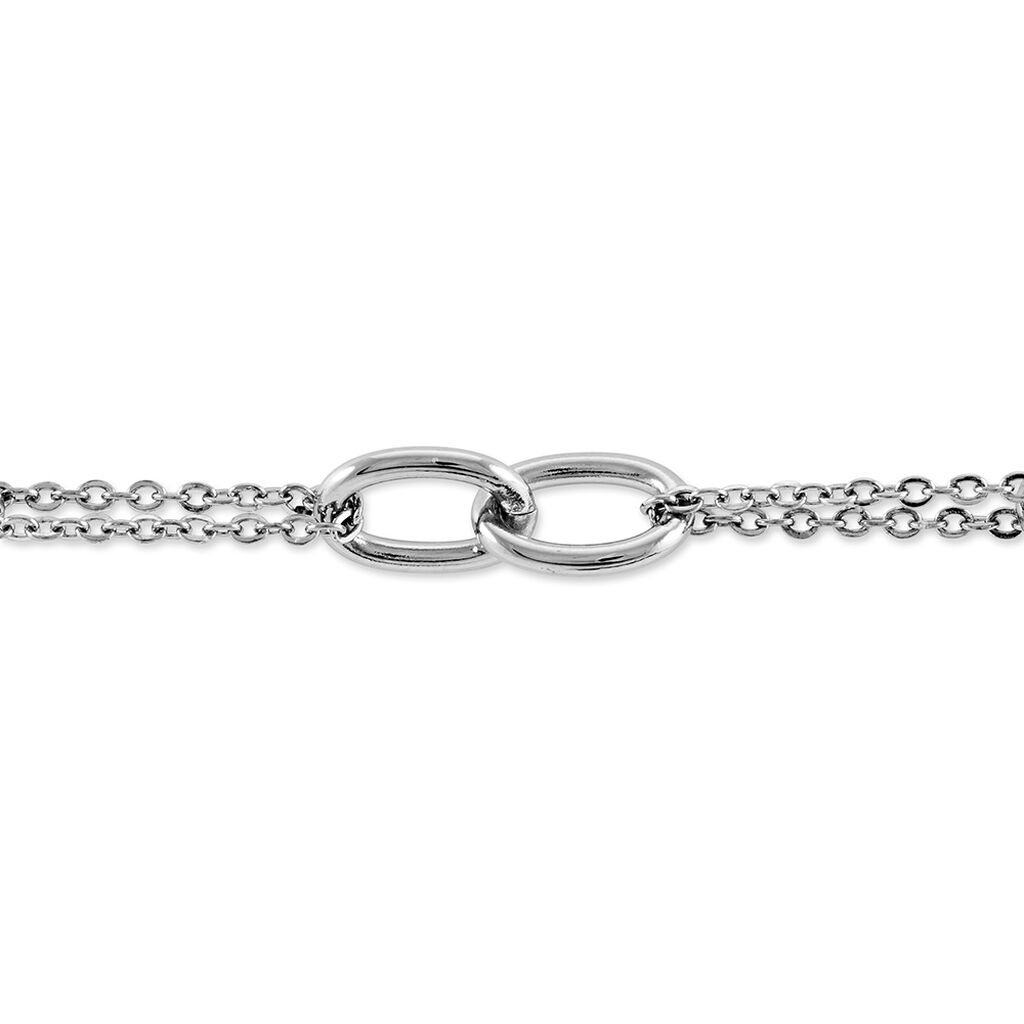 Bracelet Dalya Acier Blanc - Bracelets Femme | Histoire d&rsquo;Or
