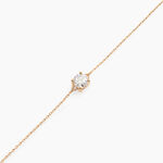 Bracelet Plaqu&eacute; Or Jaune Nilay Oxyde De Zirconium - Bracelets Femme | Histoire d&rsquo;Or