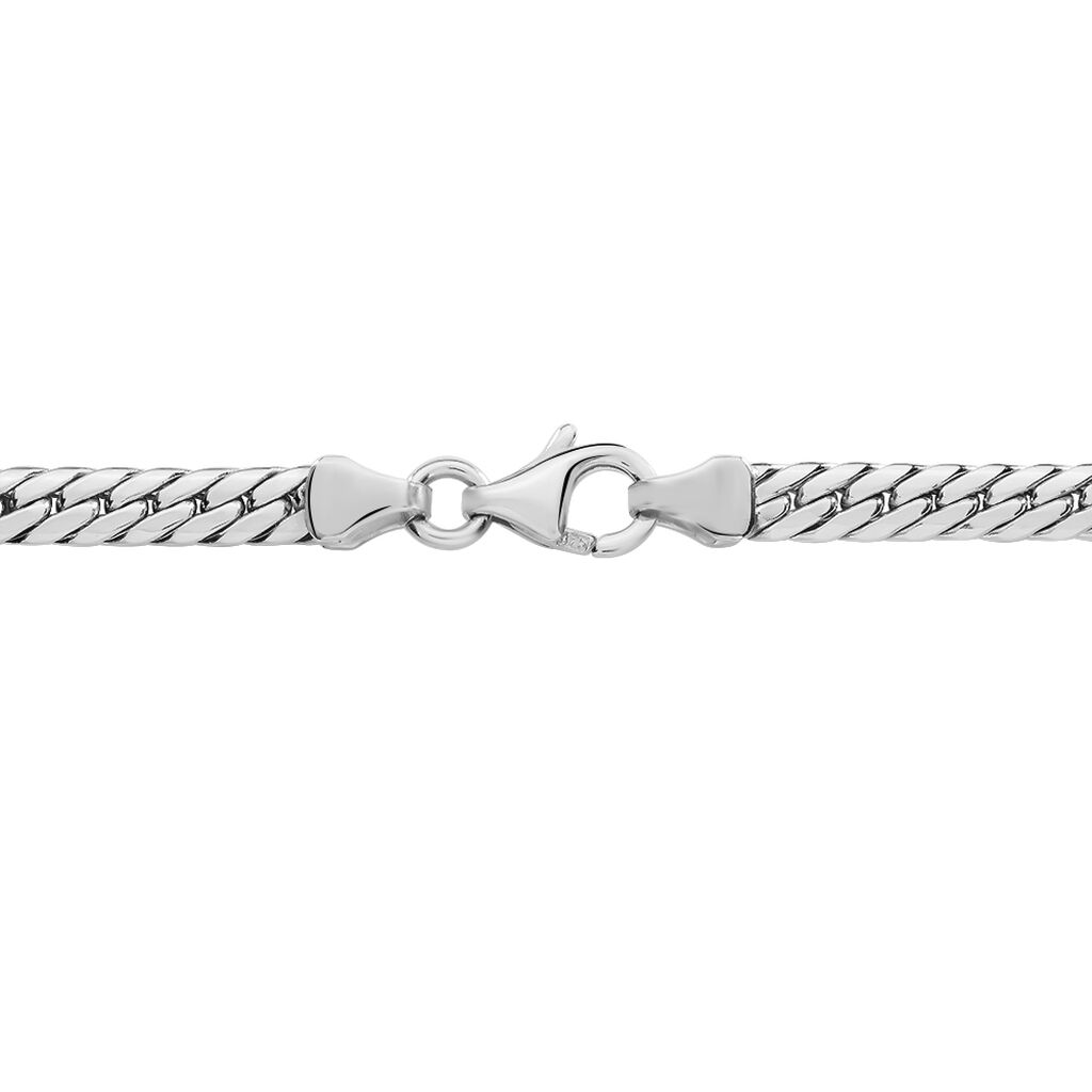 Collier Izel Maille Anglaise Or Blanc - Chaines Femme | Histoire d’Or