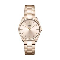 Montre Cluse Feroce Petite Acier Acier Dore Rose