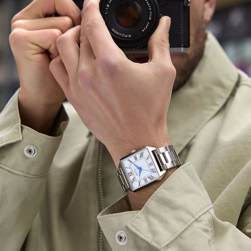 Montre Arctik Retro Blanc - Montres Homme | Histoire d’Or