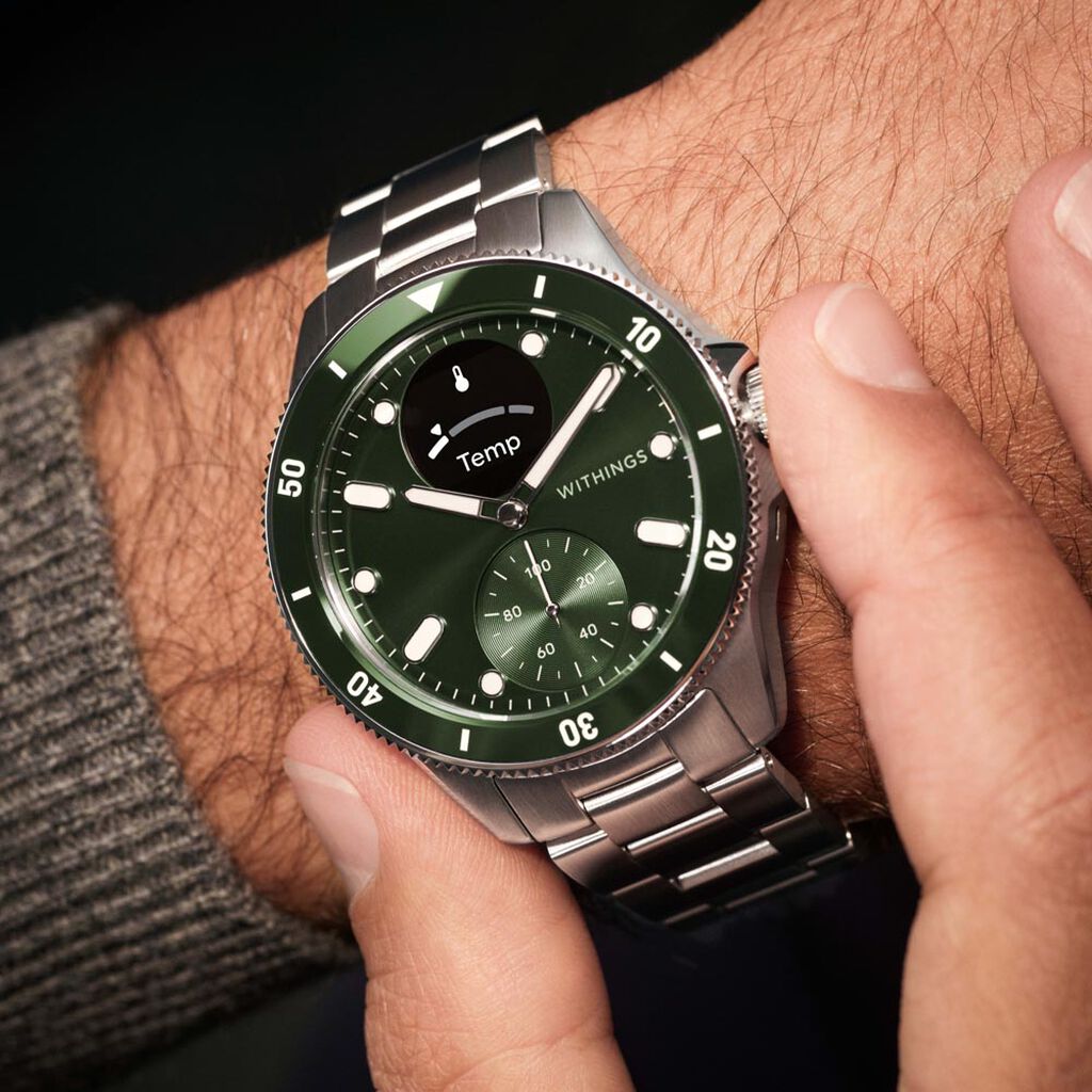 Montre Connectée Withings Scanwatch Nova - Montres connectées Homme | Histoire d’Or