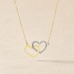 Collier Hedley Or Bicolore - F&ecirc;te des m&egrave;res Femme | Histoire d&rsquo;Or