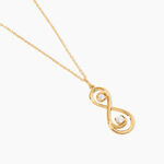 Collier Ademar Or Jaune Oxyde De Zirconium - Colliers Femme | Histoire d&rsquo;Or