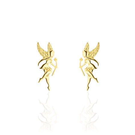 Boucles D'oreilles Puces Gabinienne Fee Or Jaune - Clous d'oreilles Femme | Histoire d’Or