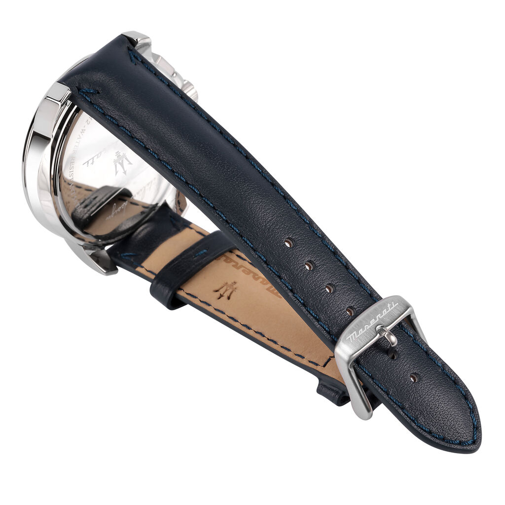 Montre Maserati Successo Bleu - F&ecirc;te des p&egrave;res Homme | Histoire d&rsquo;Or