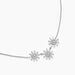 Collier Daisy Argent Blanc Oxyde De Zirconium - Colliers Femme | Histoire d’Or
