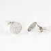 Boucles D'oreilles Puces Darwin Argent Blanc Oxyde - Boucles d'oreilles fantaisie Femme | Histoire d’Or