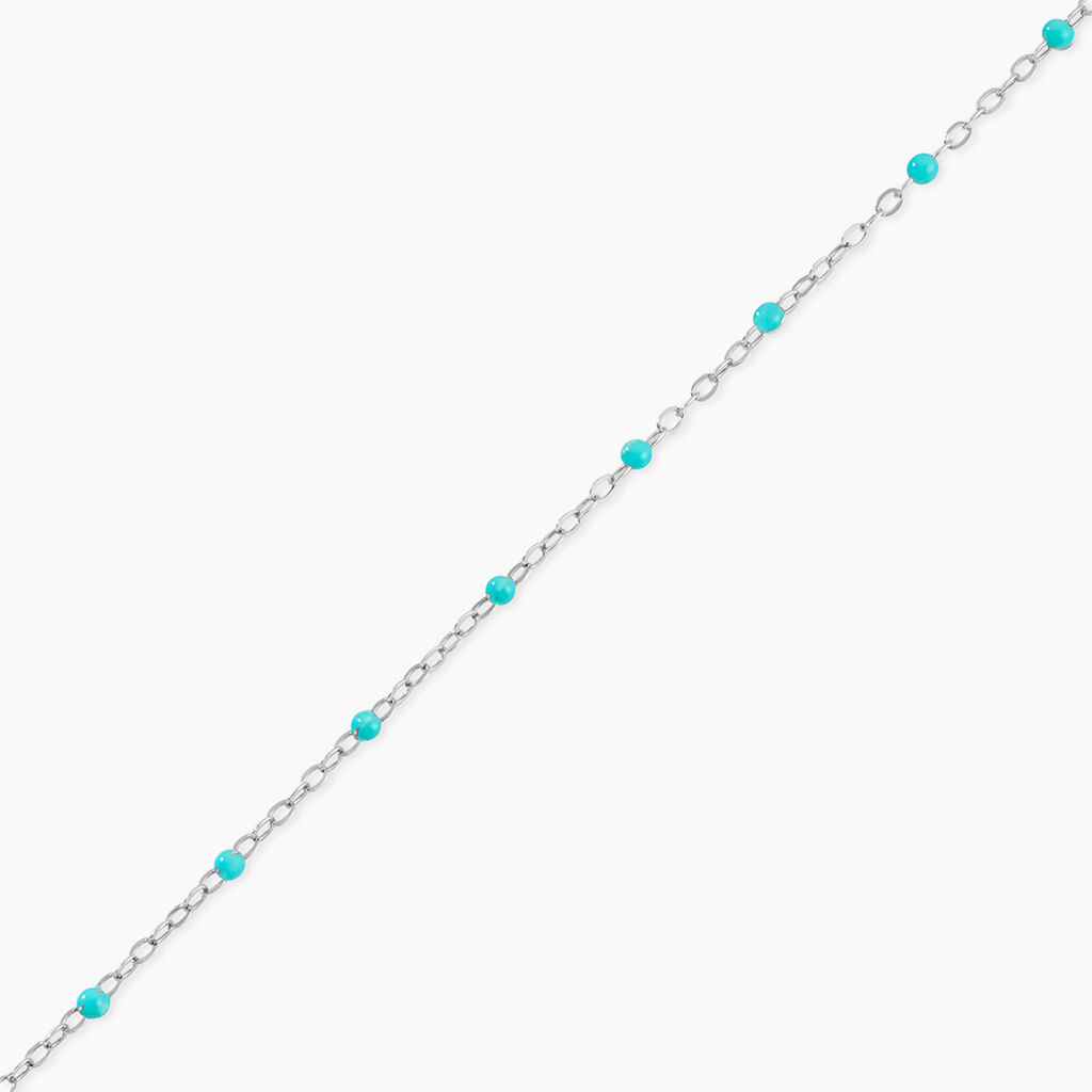 Bracelet Polka Argent Blanc - Bijoux sans pierre Enfant | Histoire d&rsquo;Or