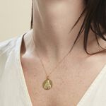 M&eacute;daille Or Jaune Sainte Th&eacute;r&egrave;se - Pendentifs Bapt&ecirc;me Famille | Histoire d&rsquo;Or