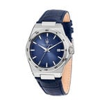 Montre Maserati Velocita Slim Bleu - F&ecirc;te des p&egrave;res Homme | Histoire d&rsquo;Or