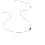Collier Clementine Argent Blanc Oxyde De Zirconium - Colliers fantaisie Femme | Histoire d&rsquo;Or