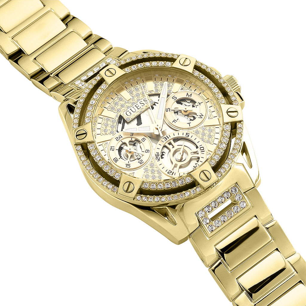 Montre Guess Queen Champagne - Montres Femme | Histoire d&rsquo;Or