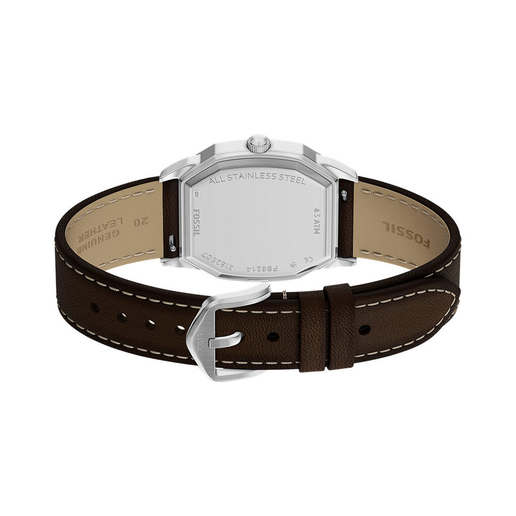 Montre Fossil Harlow Homme Cr&egrave;me - F&ecirc;te des p&egrave;res Homme | Histoire d&rsquo;Or