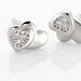 Boucles D'oreilles Puces Argent Blanc Dounyo Oxydes De Zirconium - Boucles d'oreilles fantaisie Femme | Histoire d’Or