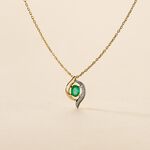 Collier Lydia Or Jaune Emeraude - Colliers Femme | Histoire d&rsquo;Or