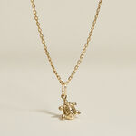 Pendentif Kalinka Tortue Or Jaune - Pendentifs Famille | Histoire d&rsquo;Or