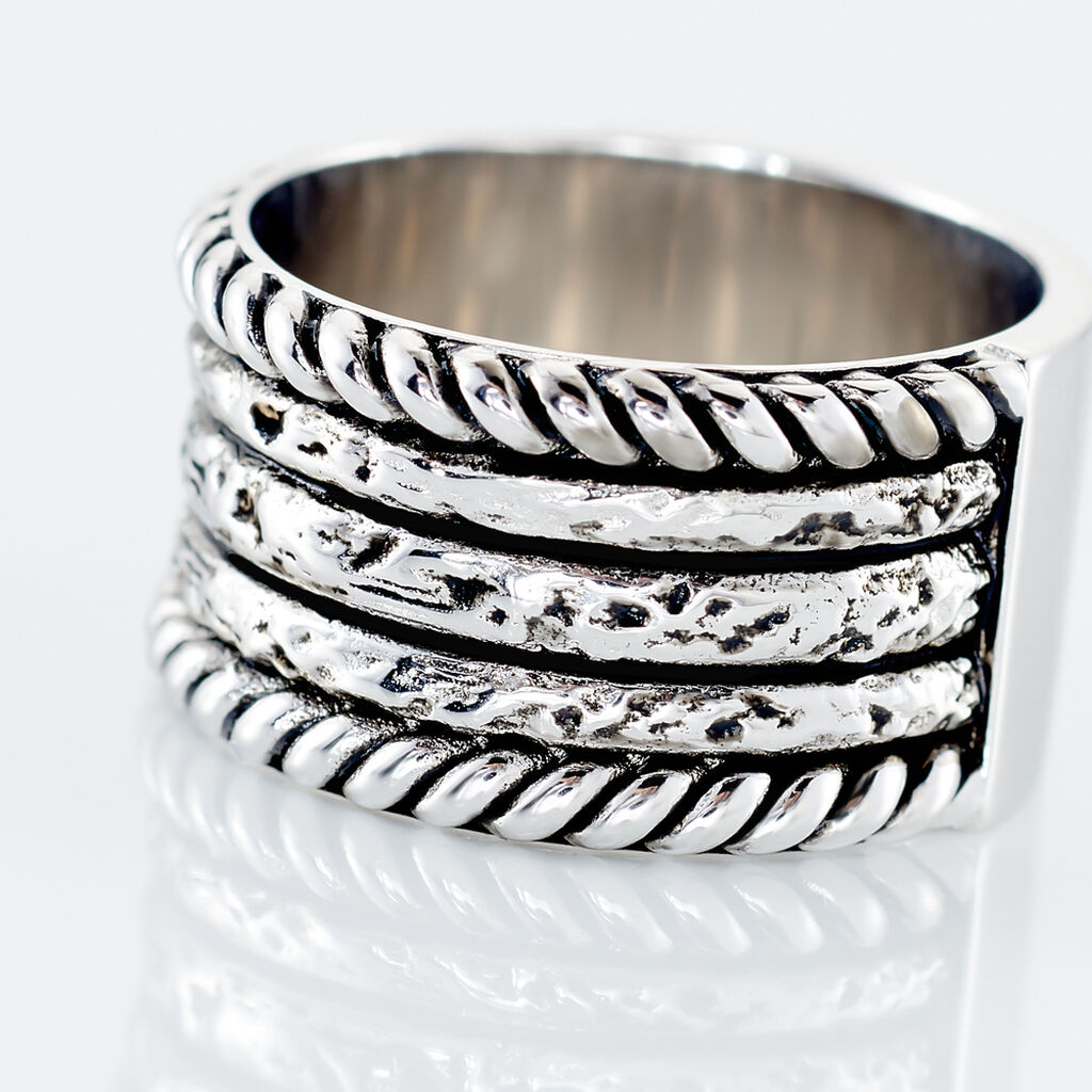 Bague Argent Alessandro - Bagues Homme | Histoire d’Or