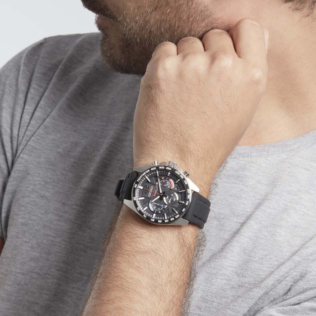 Montre Seiko Sport Noir - Montres Homme | Histoire d’Or