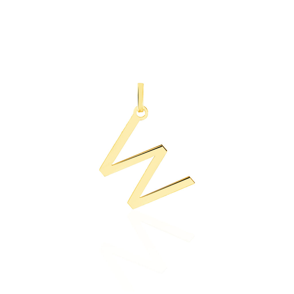 Pendentif Ionia Lettre Or Jaune - Pendentifs Famille | Histoire d’Or
