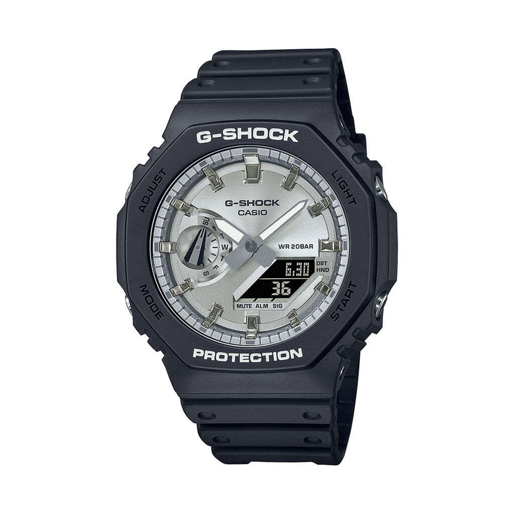 Montre Casio G-shock Argent&eacute; - F&ecirc;te des p&egrave;res Homme | Histoire d&rsquo;Or
