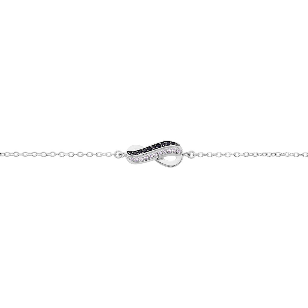 Bracelet Liraz Argent Blanc Oxyde De Zirconium - Bracelets Femme | Histoire d’Or