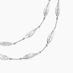 Collier Elaine Argent Blanc - Colliers Femme | Histoire d&rsquo;Or