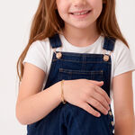 Bracelet Esma Maille Alternee 1/3 Or Jaune - Bracelets maille Enfant | Histoire d&rsquo;Or