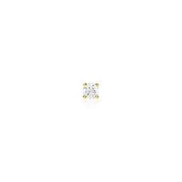 Boucles D'oreilles Puces Aphrodite Or Jaune Diamant