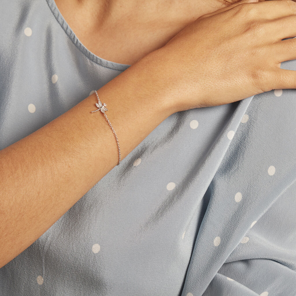 Bracelet Jengen Argent Oxydes De Zirconium - Bracelets Femme | Histoire d’Or