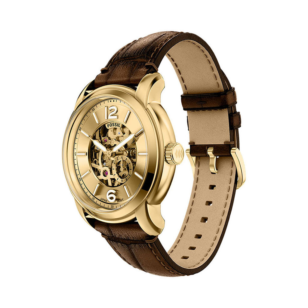 Montre Fossil Heritage Champagne - Montres Homme | Histoire d&rsquo;Or