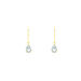 Boucles D'oreilles Pendantes Kalyne Or Jaune Topaze - Boucles d'oreilles pendantes Femme | Histoire d’Or