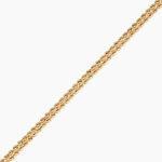 Bracelet Cordelia Argent Dor&eacute; A L'Or 750/1000 - Bijoux sans pierre Femme | Histoire d&rsquo;Or