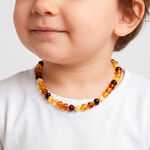 Collier Bebe Argent Blanc Moisha Ambres - Colliers Enfant | Histoire d&rsquo;Or