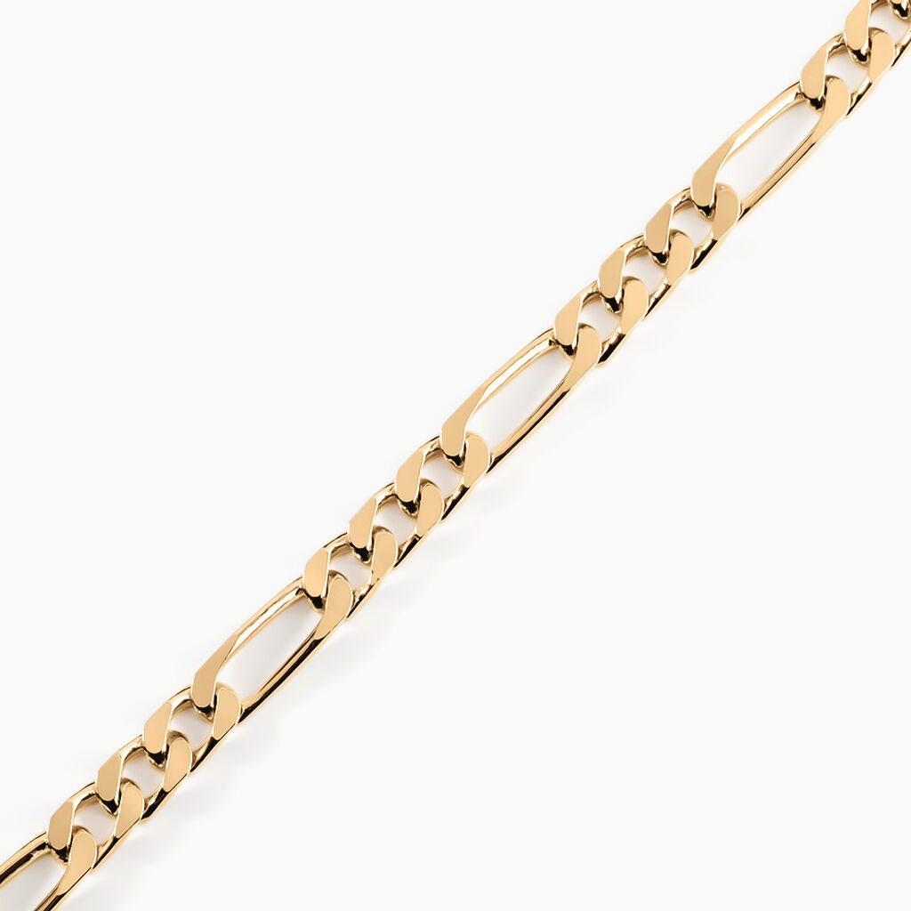 Bracelet Bixente Plaqu&eacute; Or Jaune - Bracelets cha&icirc;ne Femme | Histoire d&rsquo;Or