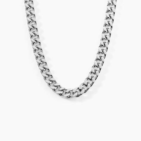 Chaine Frederic Acier Blanc - Chaines Homme | Histoire d&rsquo;Or