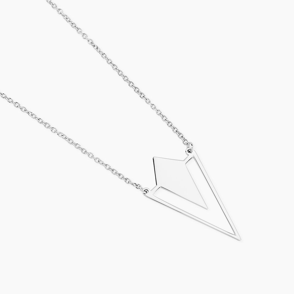 Collier Tylee Argent Blanc - Colliers fantaisie Femme | Histoire d&rsquo;Or