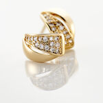 Boucles D'oreilles Puces Oliwia Plaqu&eacute; Or Jaune Oxyde De Zirconium - Boucles d'oreilles fantaisie Femme | Histoire d&rsquo;Or