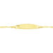 Bracelet Identite Bebe Or Jaune Eowyn - Bracelets Communion Enfant | Histoire d’Or