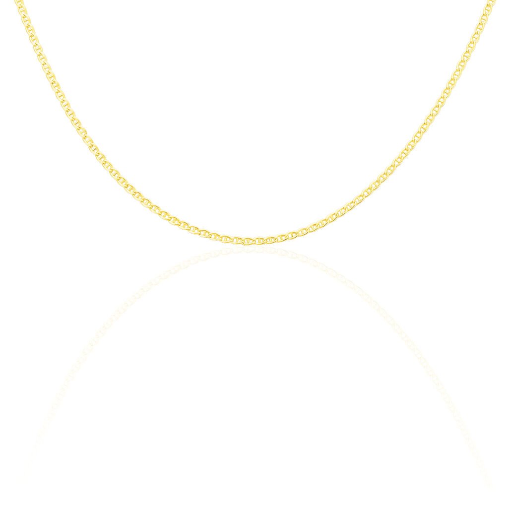 Collier Or Jaune Capucin Maille Marine - Chaines Femme | Histoire d’Or