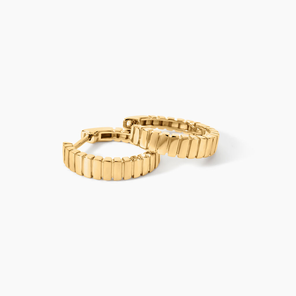 Cr&eacute;oles Dorofei Or Jaune - Boucles d'oreilles cr&eacute;oles Femme | Histoire d&rsquo;Or
