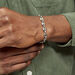 Bracelet Cadia Acier Blanc - Bracelets chaîne Homme | Histoire d’Or