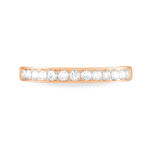 Alliance Collection Juliette Or Rose Diamant - Alliances Femme | Histoire d&rsquo;Or