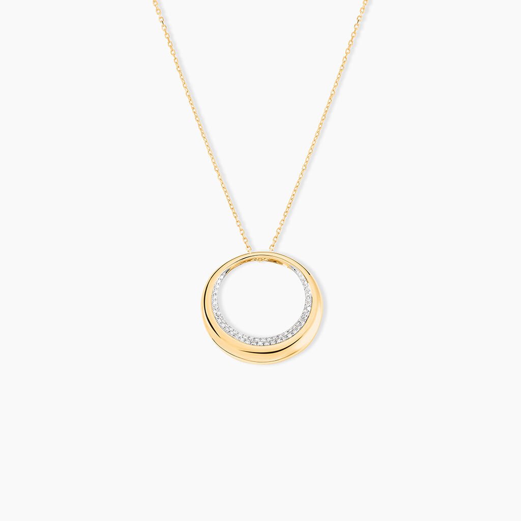 Collier Batoul Or Jaune Diamant - Colliers Femme | Histoire d’Or