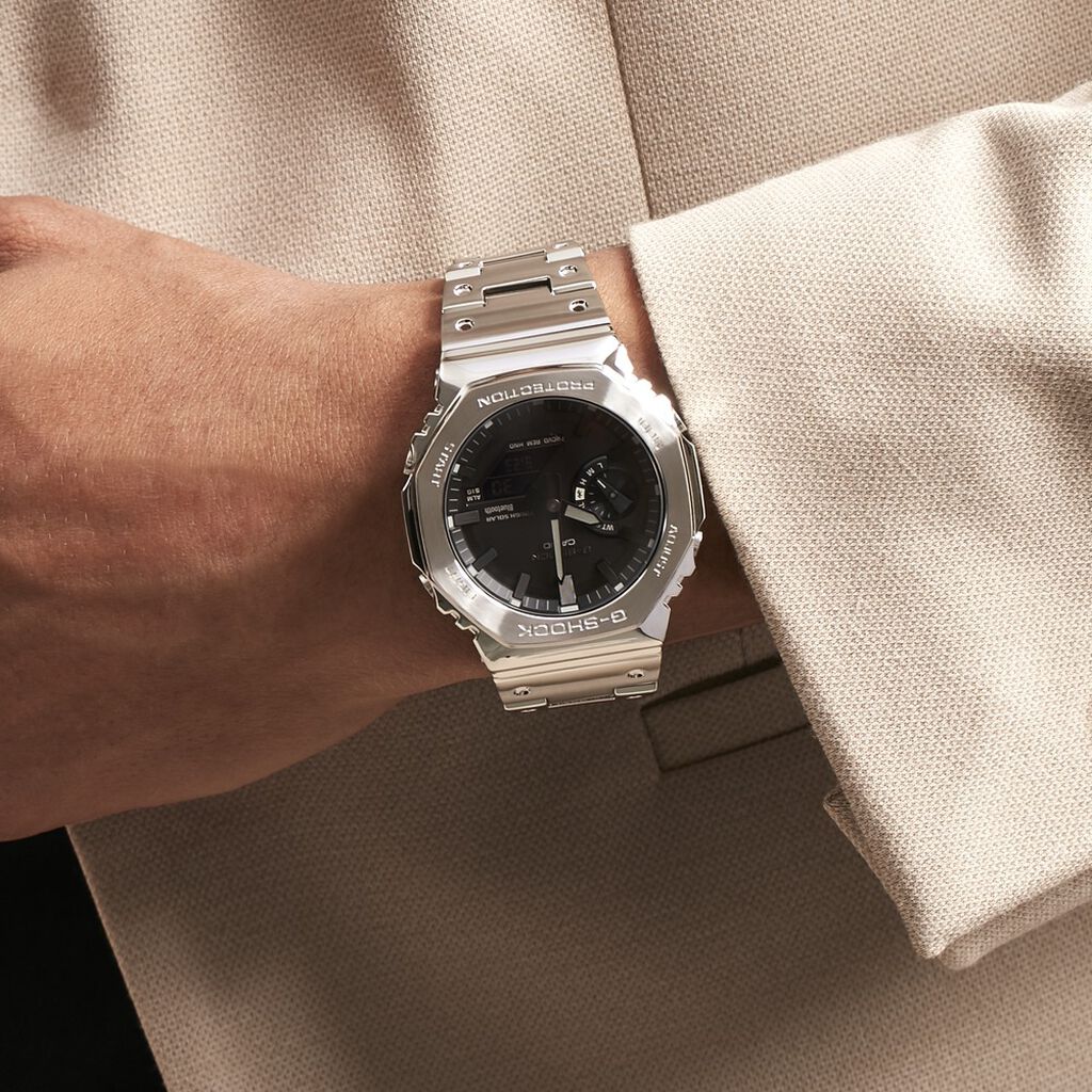 Montre Hybride Casio G-shock Classic Noir - Montres connectées Homme | Histoire d’Or