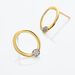 Boucles D'oreilles Puces Or Jaune Shyla Diamants - Clous d'oreilles Femme | Histoire d’Or