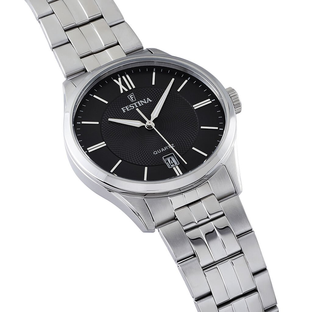 Montre Festina Classics Noir - Montres Homme | Histoire d&rsquo;Or