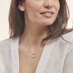 Collier Laury Argent Blanc Perle De Culture Et Oxyde De Zirconium - Colliers fantaisie Femme | Histoire d&rsquo;Or