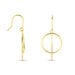 Boucles D'oreilles Pendantes Or Jaune Guda Oxyde De Zirconium - Boucles d'oreilles pendantes Femme | Histoire d’Or