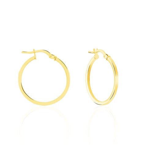 Cr&eacute;oles Thyrza Or Jaune - Boucles d'oreilles cr&eacute;oles Femme | Histoire d&rsquo;Or